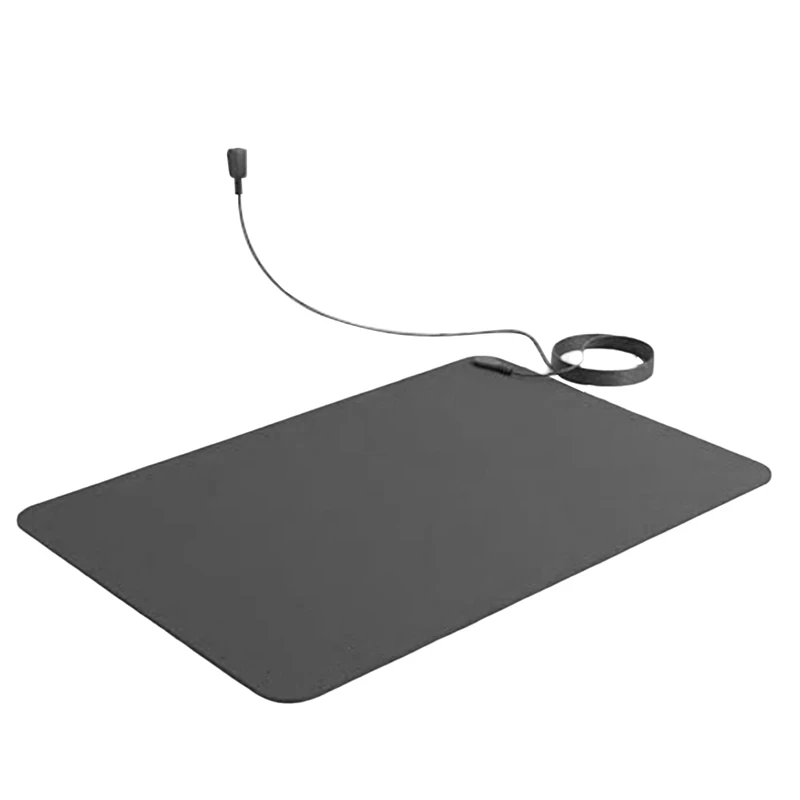 

NALFI-Mouse Anti-Static Grounding Wire Yoga Mat Gym Meditation Fitness Workout US Plug