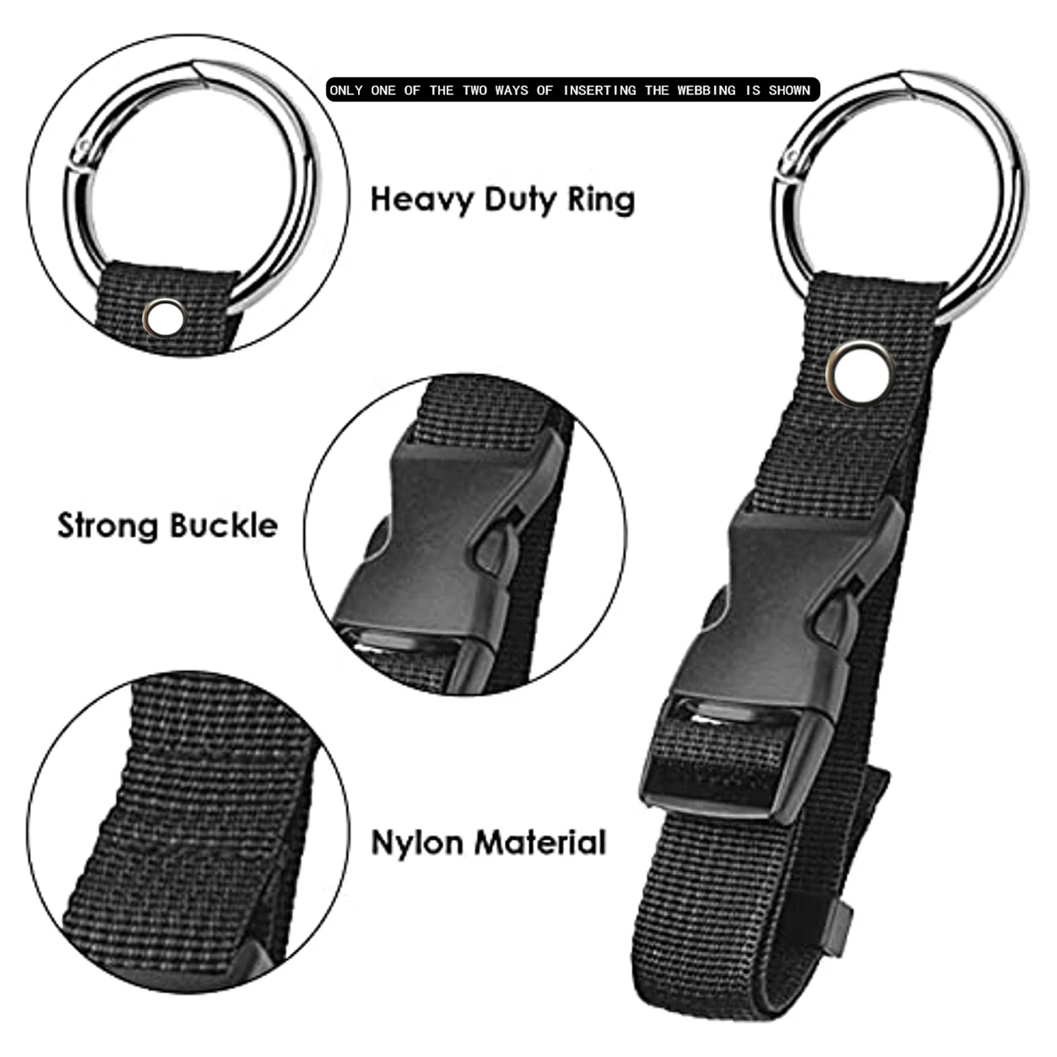 Mala Lock Strap, Travel Belt, Bag Lock, Bagagem Gancho, Mala Clip, Mochila Fixa Fivela, Bloqueio Acessórios