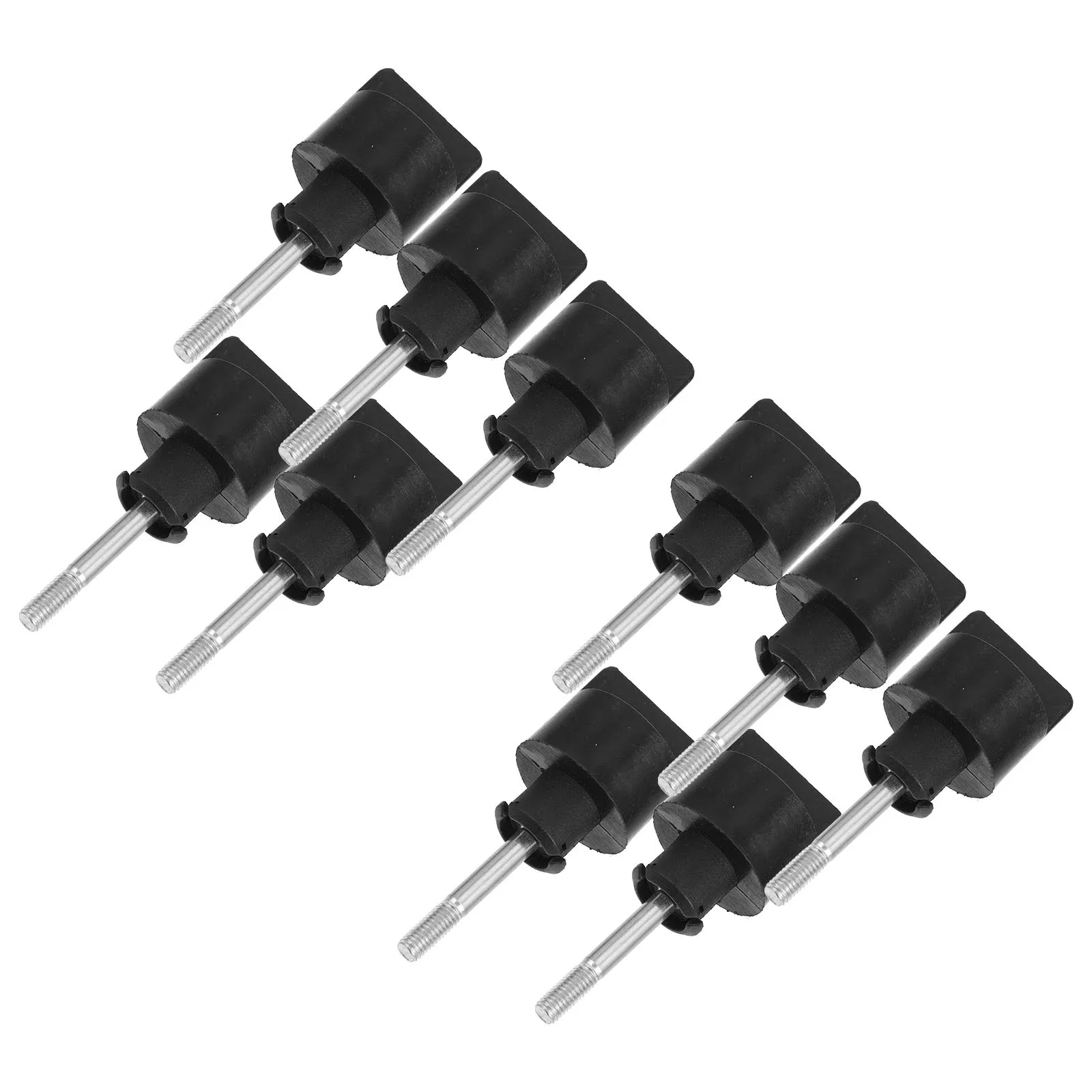 

10Pcs Chainsaw Lock Nut Secure Filter Cover ABS Steel Thumb Screws Replacement Accessories Chainsaw Lock Nut