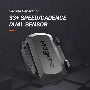 Magene Cadence Sensor Speed S3 ANT Bluetooth Speedometer GPS Bike Computer Compatible with Garmin Bryton Wireless