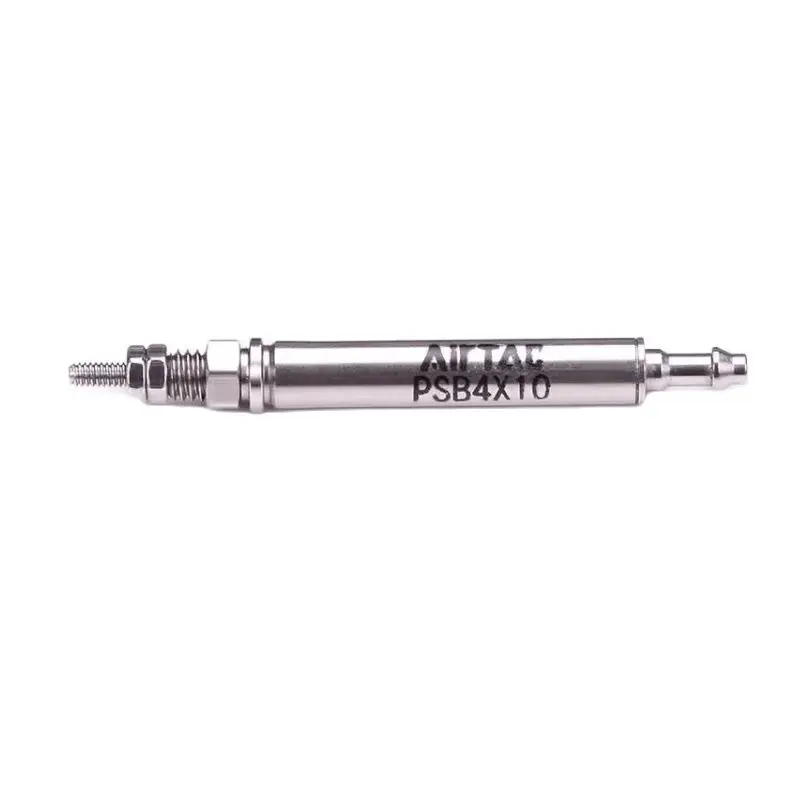 

6pcs AirTac Pneumatic Stainless Steel Pencil-shaped Cylinder PSB/PB4X5 PSB/PB4X10/15/20