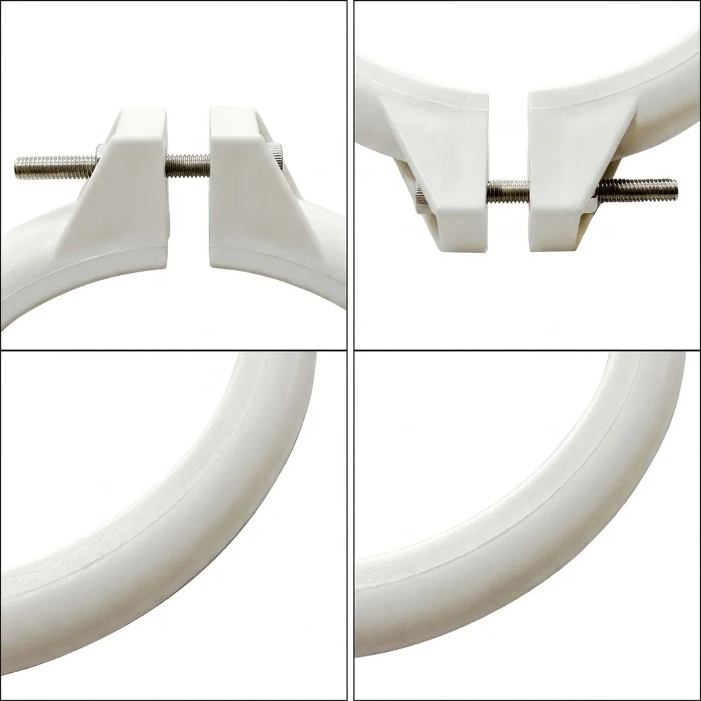 Pool Filtration Clamp Assembly with Neck Ring for Sand Filter Head Attachment to Maintain System Integrity Over Time