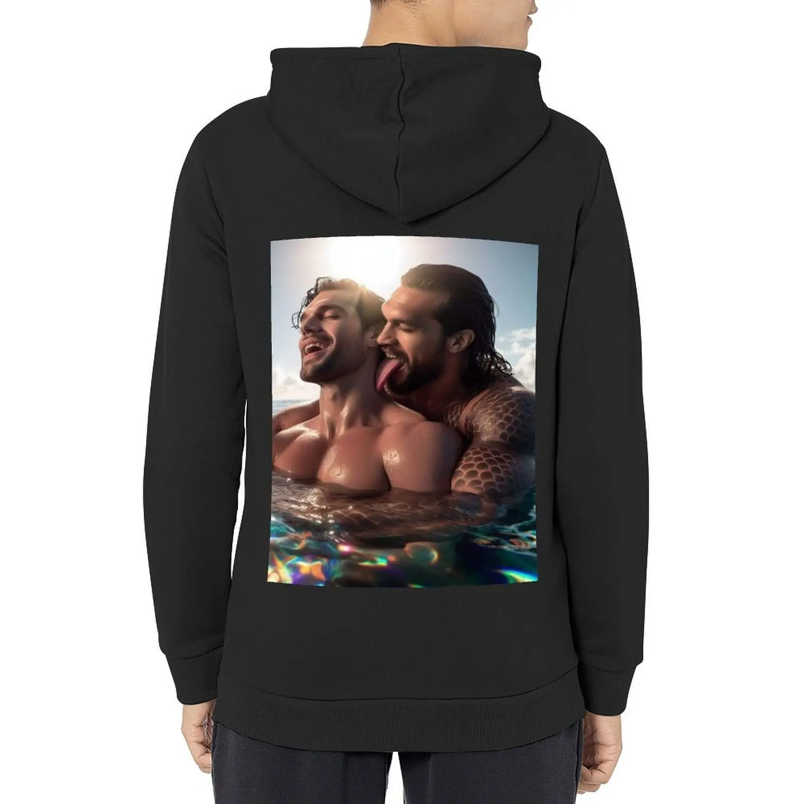 

jason momoa and henry cavill aesthetic Hoodie blouse autumn men's coat mens clothes new hoodies and sweatshirts