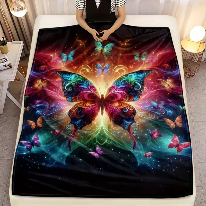 1 قطعة بطانية، رمي ناعم ودافئ لجميع المواسم للمنزل والمكتب والتخييم، هدية مثالية لعيد الميلاد والذكرى السنوية، تخفيضات البطانيات #1