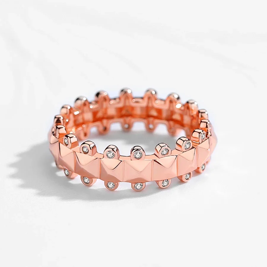 KALETINE Rings for Women 925 Sterling Silver Ladybug Energy Men Ring Engagement ring Rose Gold Jewelry Allied Express