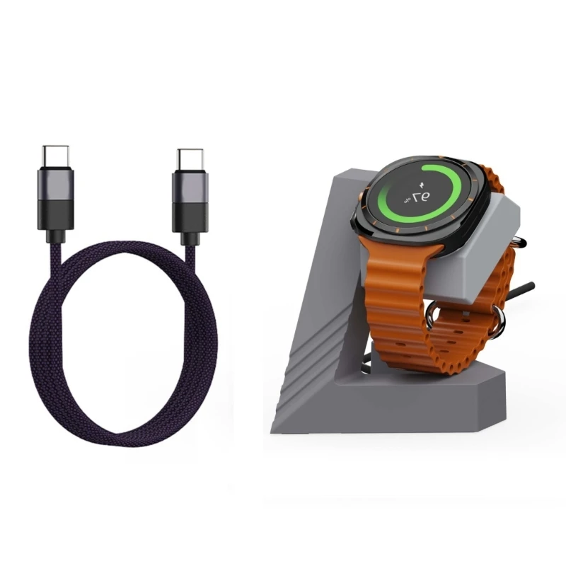 Moderne Design Watch Fast Ladungskabel Datenkordstation Stromladegerät Adapter Dock -Halter