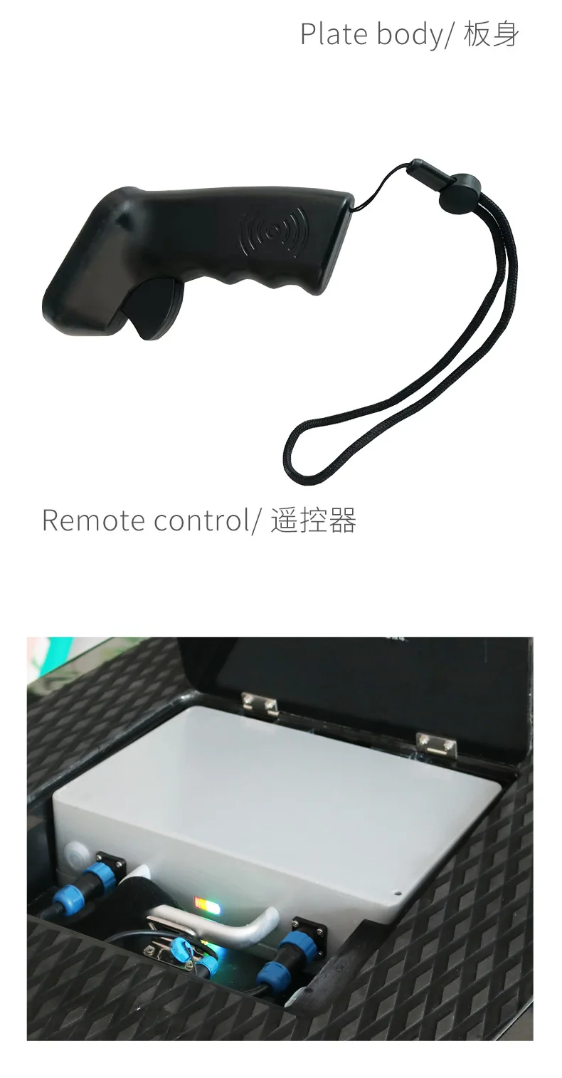 لوح هيدروفويل كهربائي من ألياف الكربون، لوح ركوب الأمواج الكهربائي عالي الطاقة يعمل بالمياه #6