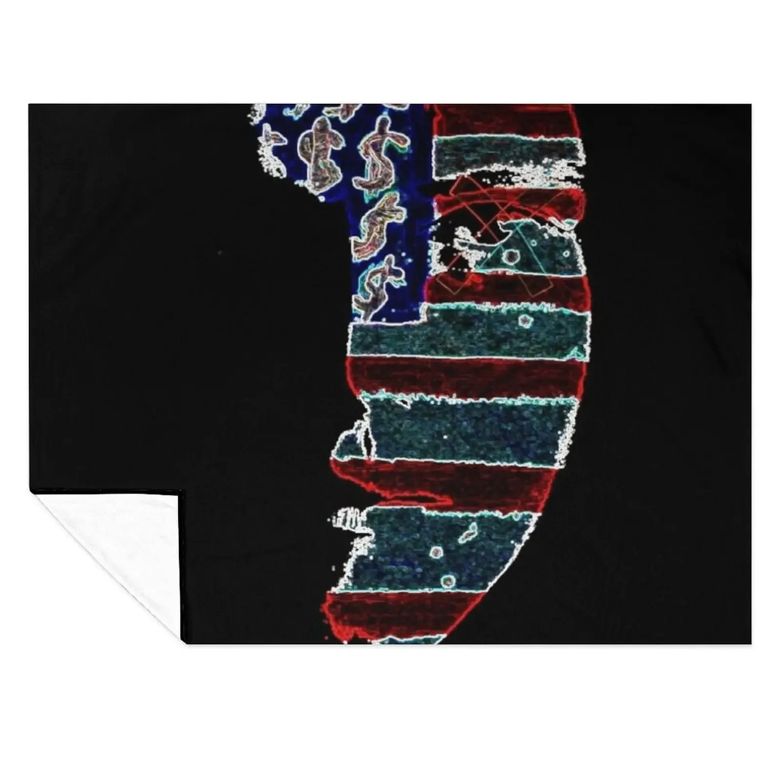 

our Democracy Has been hacked Throw Blanket Weighted for sofa Baby Vintage Blankets