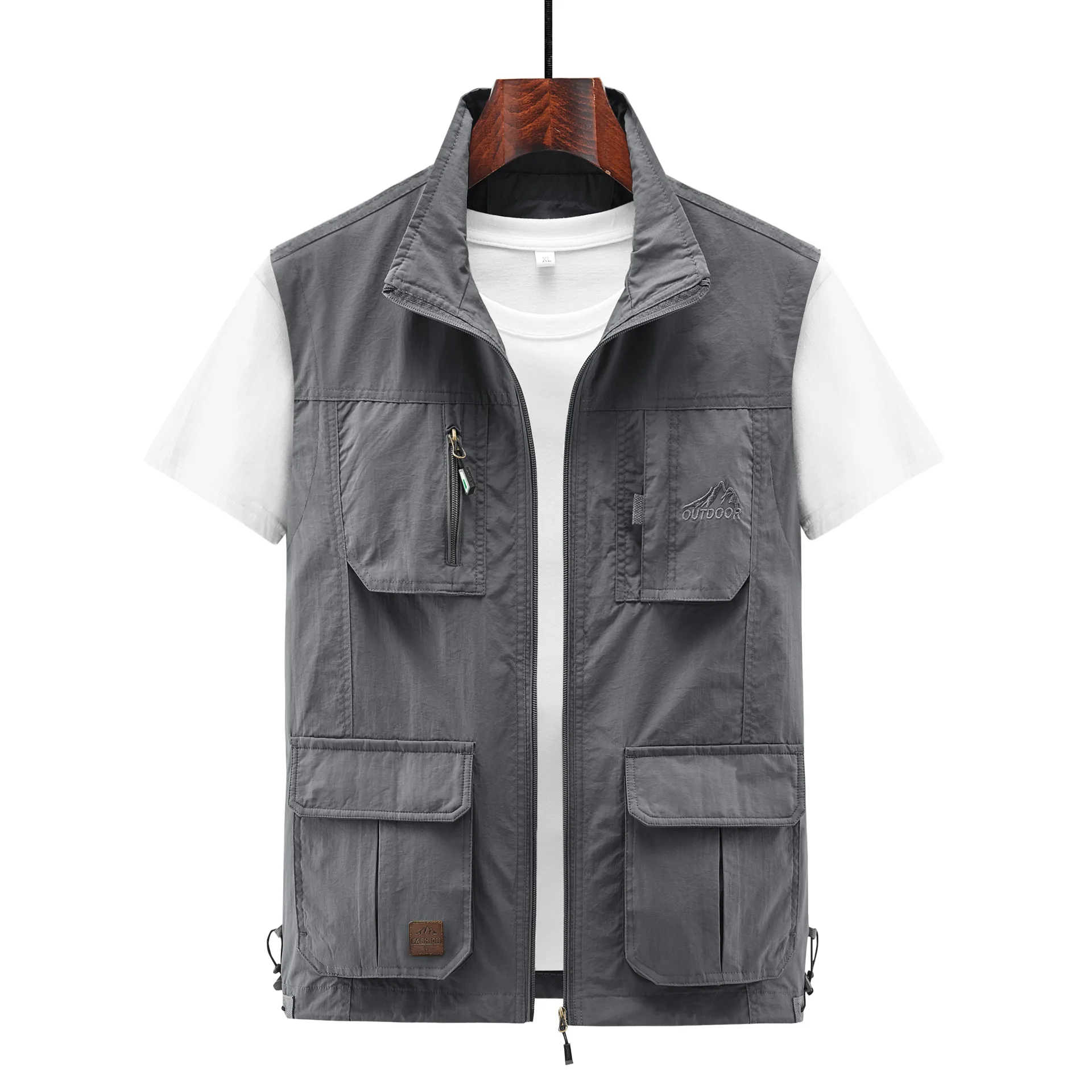 

Spring And Summer New Vest Male Photography Fishing Travel Team Building Multi-pocket Breathable Casual Tooling