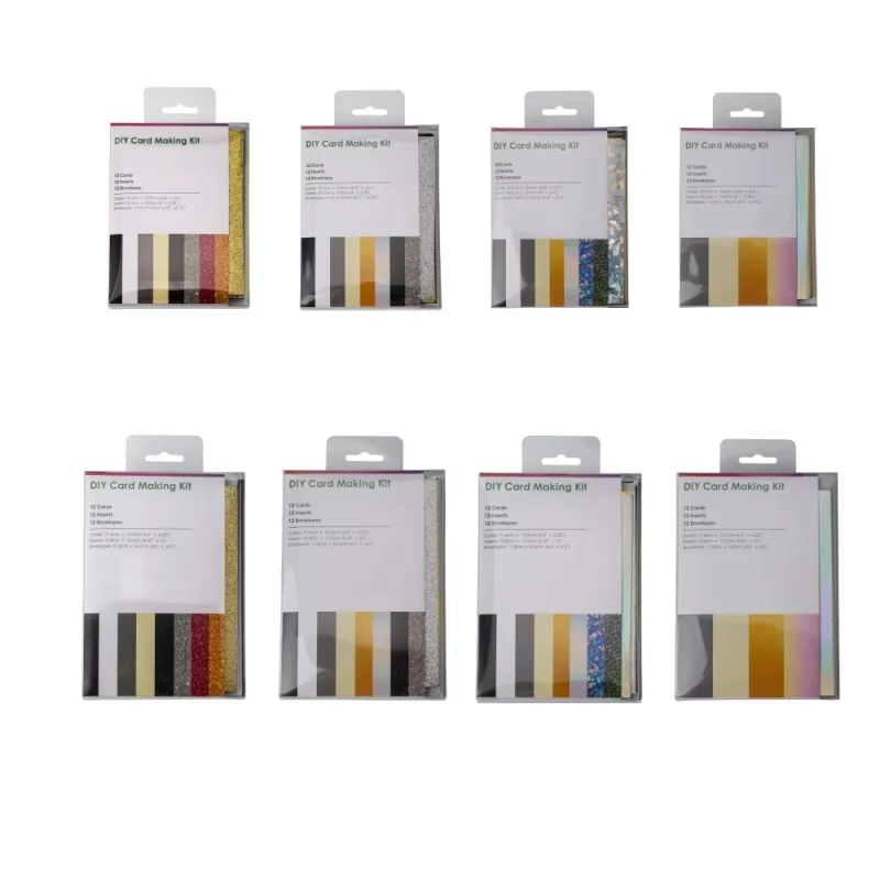 Ein Set mit Einlegekarten für Cricut Joy/Joy Xtra/Maker3/Explore 3 Maschinen, zum Selbergestalten von dreidimensionalen Geburtstagskarten und Dankeskarten.