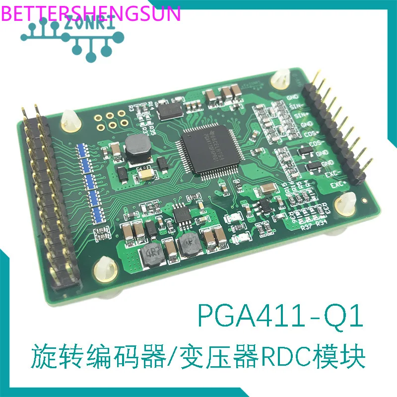 

PGA411-Q1/12bit Resolver/Encoder/Rdc Angle Speed Acquisition Module