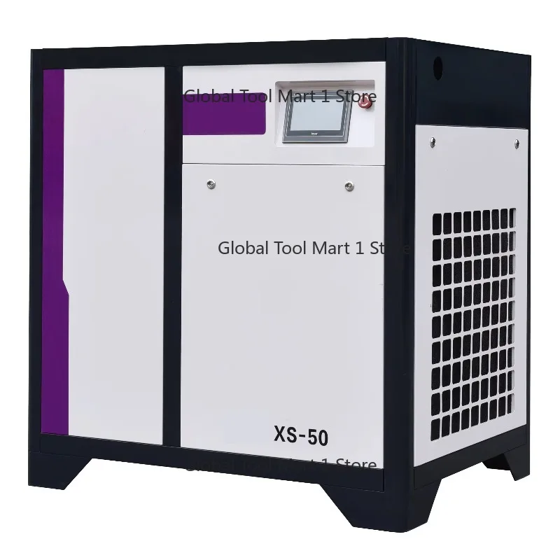 50% Energy Saving 37kw 50hp Permanent Magnet Synchronous VSD IE4 Motor Oil Injected Jaguar Industrial Screw Air Compressor