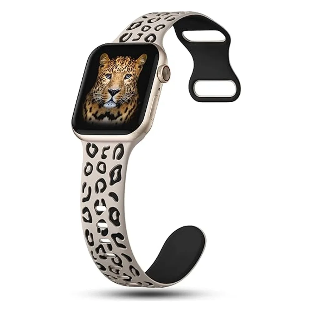 ki do Apple Watch Band 40 mm 44 mm 42 mm 45 mm 41 mm 49 mm 38 mm Silikonowa grawerowana bransoletka Correa Series 8 9 7 SE 6 ultra 2 3 10