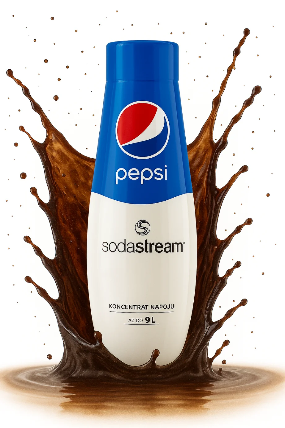 Syrop SodaStream Pepsi Max Cola Classics Mirinda Pepsi zestaw 4x440ml