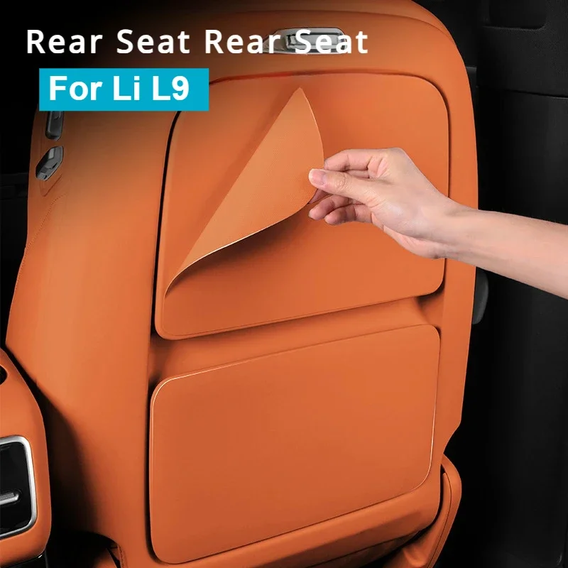 

For Leading Ideal Li Lixiang L9 2022 2023 2024 Rear Seat Anti Kick Decorative Sticker L9 Small Table Board Sticker for Lixiang