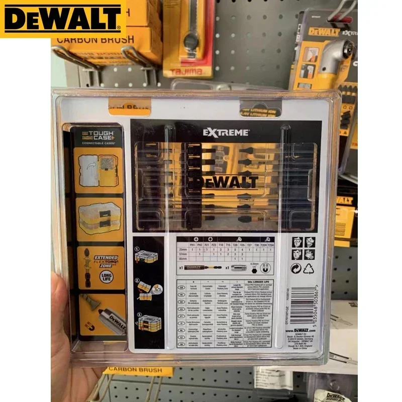 Imagem -03 - Dewalt-flextorq Chave de Fenda Bits Drill Grupo Screw Driving Grupo Impact Driver Grupo Acessórios para Ferramentas Elétricas Dt70732t 37 Pcs