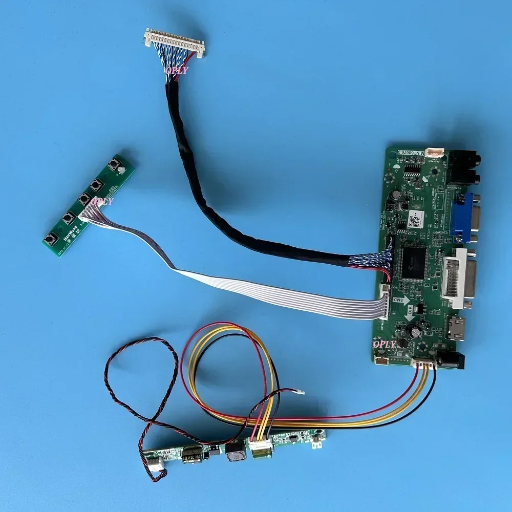

M.NT68676 kit for M215HGE M215HAN01 21.5" DVI VGA LVDS WLED controller board HDMI-compatible 1920X1080 panel 1920*1080 display