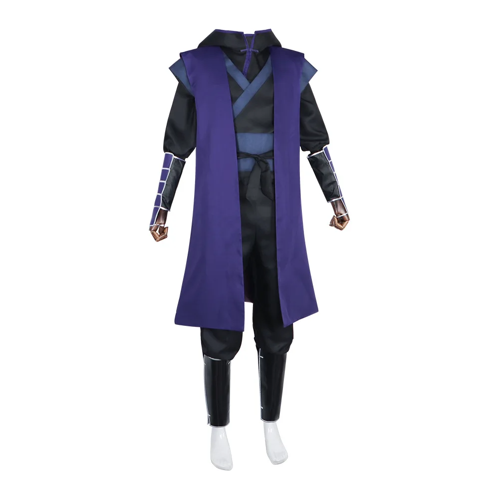 2026 new Game Scissor Seven Killer Seven Cosplay Costume Hoodie Cloak Full Set Adult Halloween Party Outfits view 3