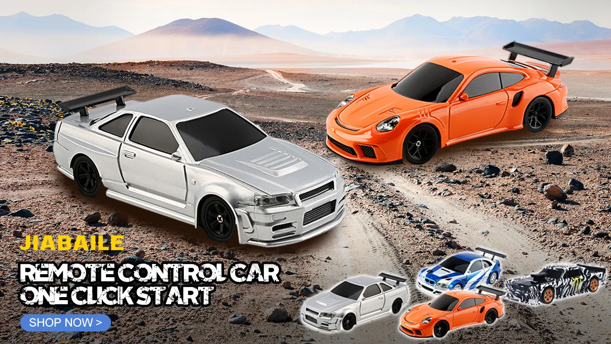 RC Drift Car 1:43 Con Luci – Auto Telecomandata 2.4GHz 15 Km/h – Trazione Integrale – Regalo Per Adulti E Bambini - 5