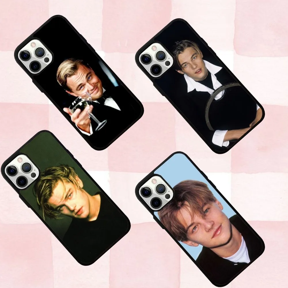 

L-Leonardo Actor D-Dicaprio Phone Case For IPhone16,se4,15,Pro,Max,Case 14,Plus,13,12,11 Magesafe Magnetic Wireless Charge Cover