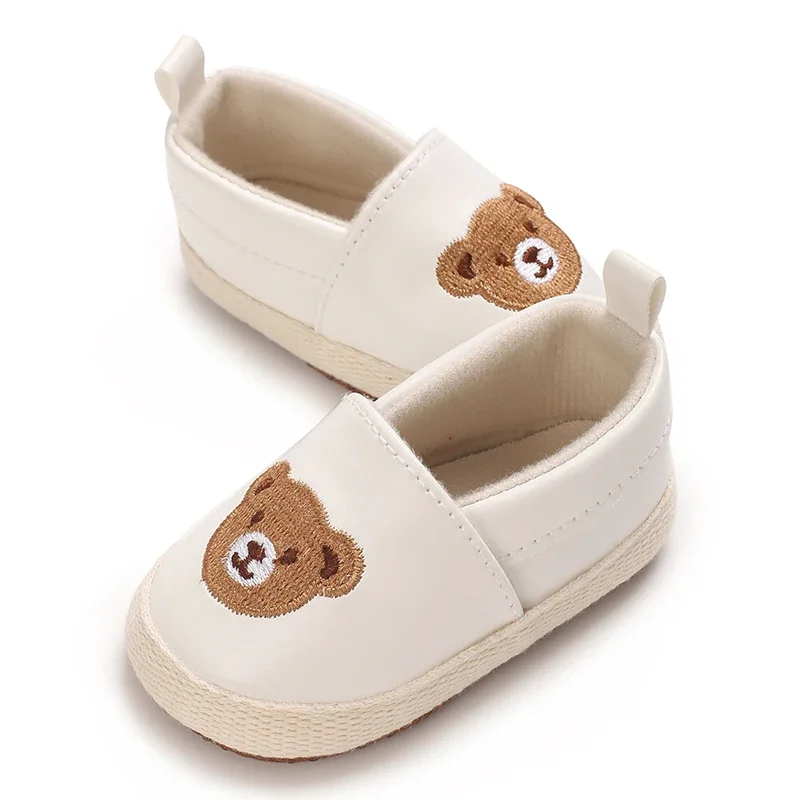Frühling und Herbst Niedliche Bärenmuster Sportschuhe 0-12 Monate Baby Weiche Sohle Rutschfeste Sneaker – Detail 29