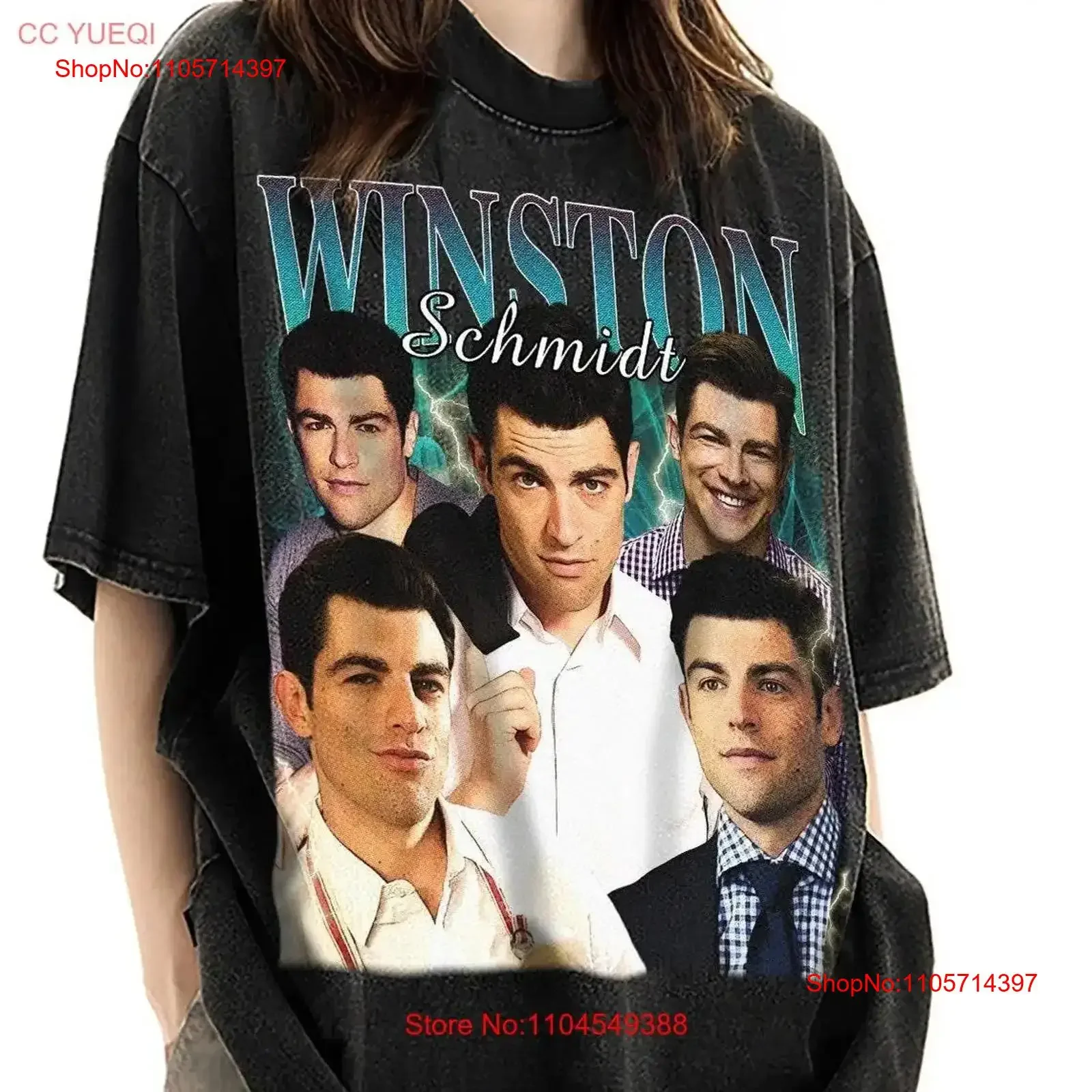 Limited Winston Schmidt Vintage T Shirt Actor Homage tee 90s retro design graphic Ideal for Him and Her vintage Washed Soft