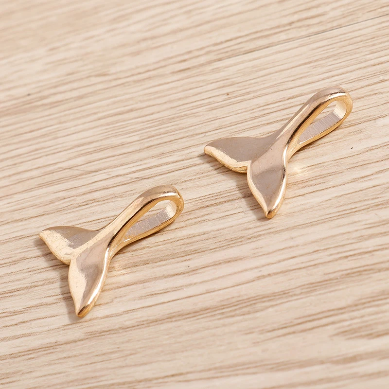 Tusember 20 Stück 18*19mm Legierung Goldfarben Meerjungfrauen-Schwanz-Anhänger für DIY-Ohrringe, Halsketten, DIY-Schmuckherstellung, handgefertigtes Kunsthandwerk – Detail 5