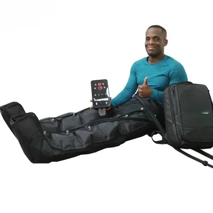 Pressure Pneumatic Sport DVT Pump 6 Chambers Air Compression Recovery Boots Leg Massager Botas De Presoterapia HOT SALES
