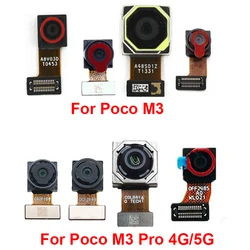 Fotocamera anteriore principale posteriore per Xiaomi Pocophone POCO M3 M3 Pro 4G 5G anteriore Selfie Samll fronte fotocamera posteriore fotocamera Flex Cable Parts