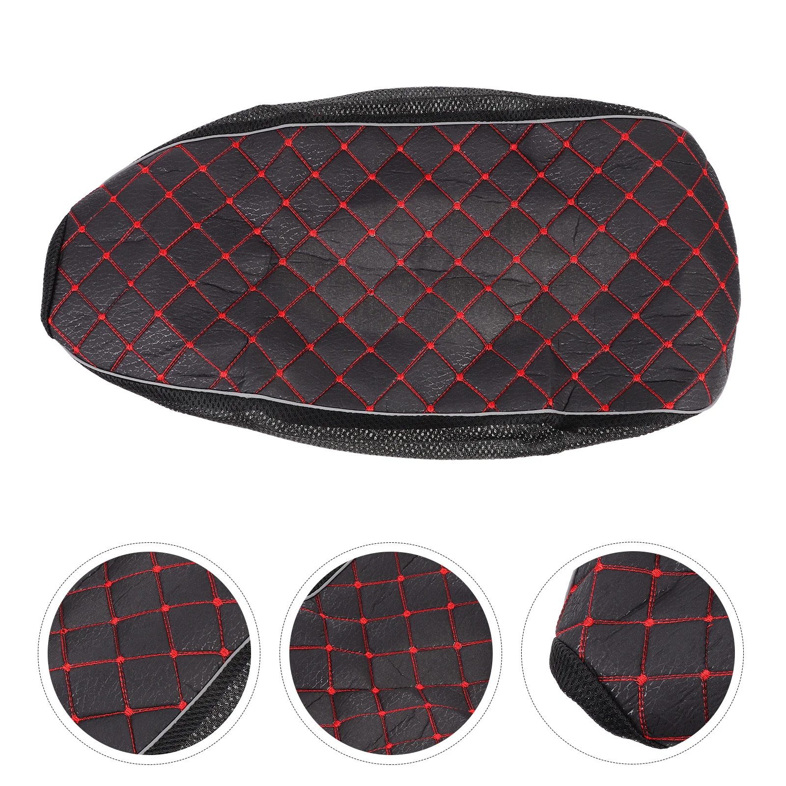 

Motorcycle Seat Cover Linen Mesh Material Elastic Non-Slip Sunproof Dust Proof For Electromobile Moped Scooter Motorbike