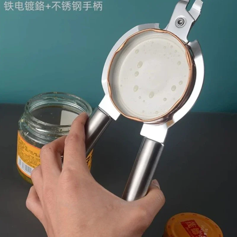 Multi Functional Stainless Steel Cap Bottle Opener Convenient Screw Bottle Opener Bottle Cap Handle Wrench Bottle view 5