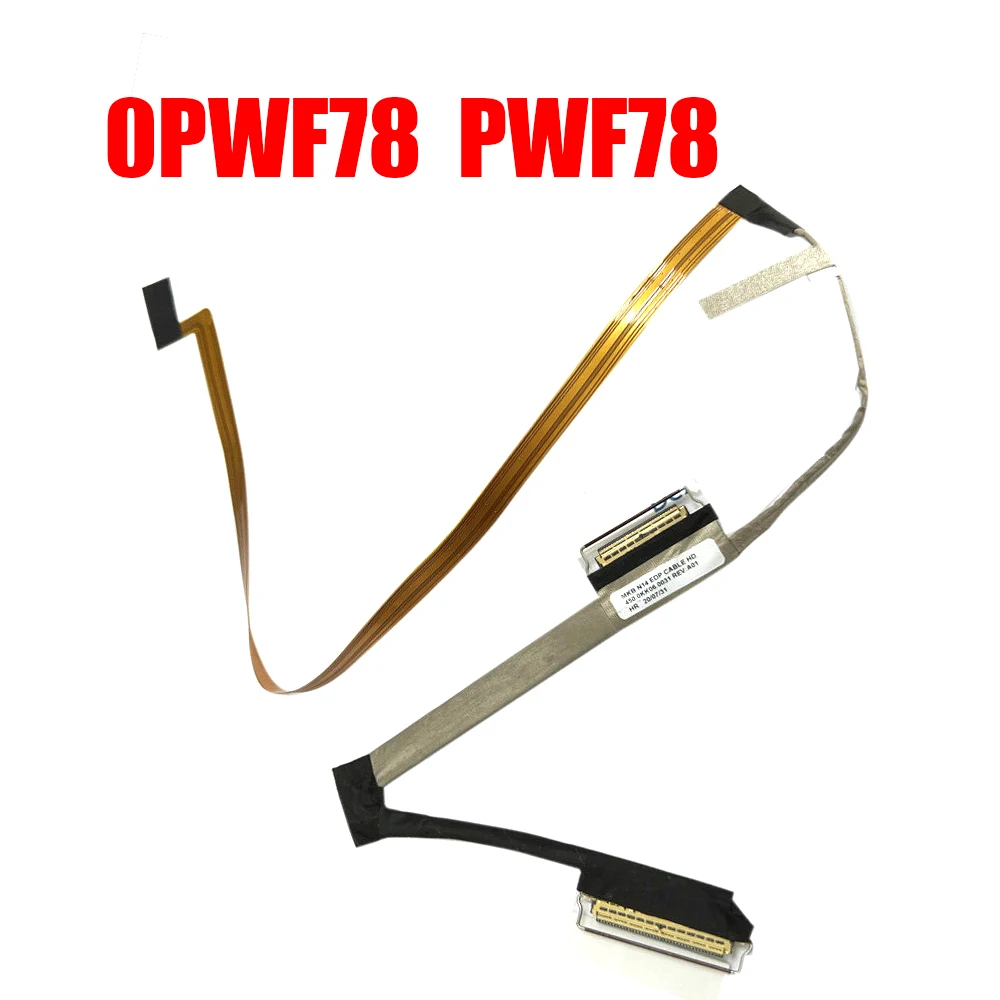 Laptop LCD LVDS Cable For DELL For Inspiron 14 5401 5402 For Vostro 5401 5402 0PWF78 PWF78 450.0KK06.0031 30PIN Non-Touch