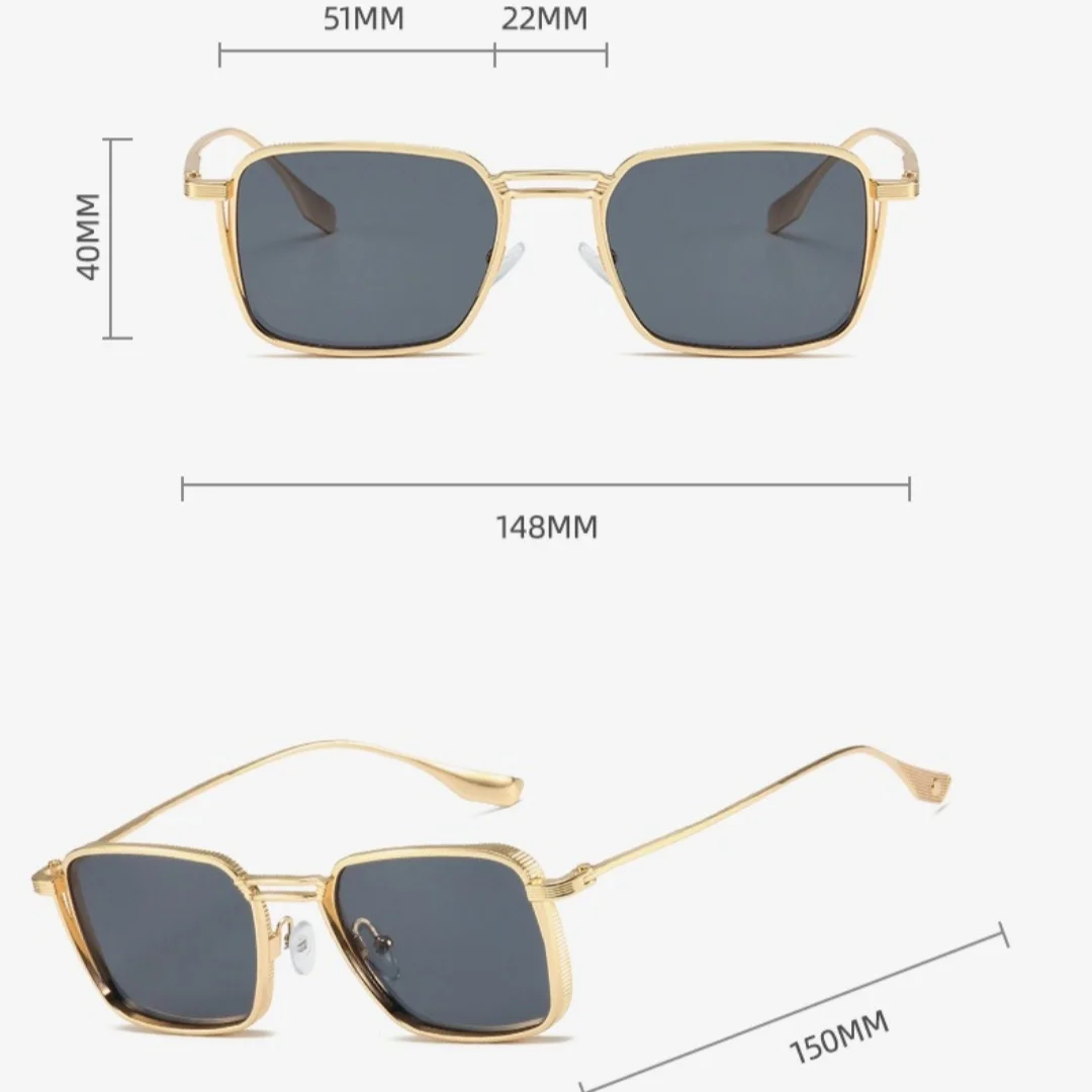 نظارات شمسية كلاسيكية جديدة UV400 تحجب الضوء القوي ويحافظ على النظارات الشمسية العصرية للرجال #5