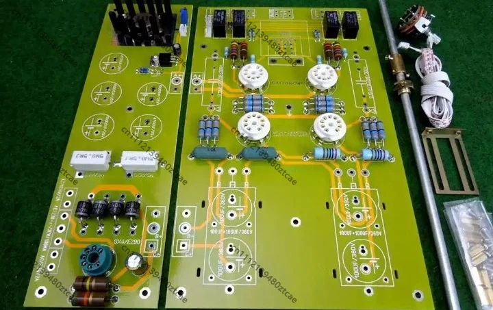 A14 M7 Tube Preamplifier PCB Board DIY Electronic Kit For Audio Amplifier
