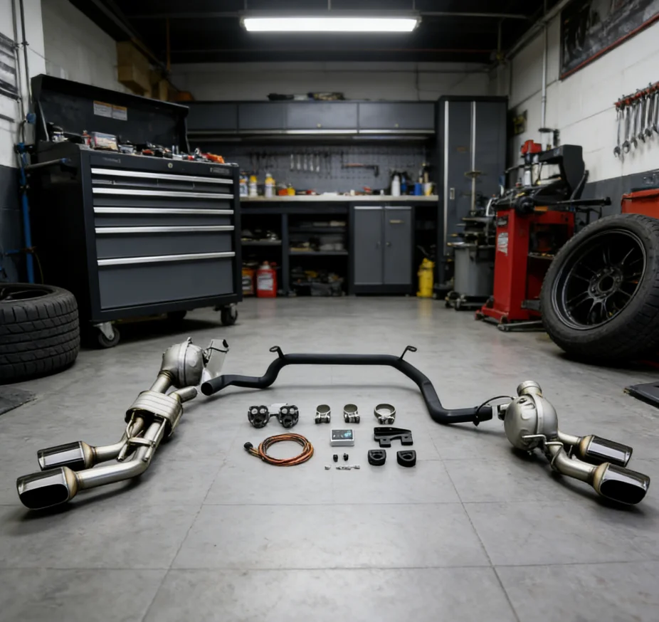 

High-performance Catalyst Downpipe for Mercedes Benz G450D G350D G400D 2018-2025 with Heat Insulation, Made of Stainless Steel