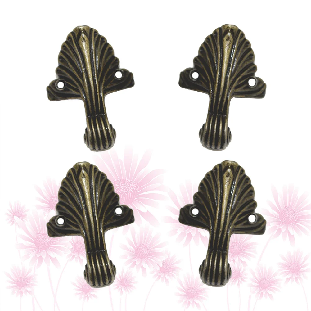 

8pcs Alloy Legs Bronze Color Replacement Furniture Feet For Sofa Bed Chair Durable Zinc Material Anti-Abrasion Furniture