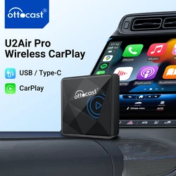 U2Air Pro Wireless CarPlay Adapter Car Intelligent Systems Car Play Accessories for Navigation Music Fast Connect