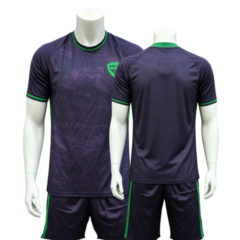 

Pakistan Soccer Jersey Set Adlut/Youth Football Kit Short Sleeve Shirt + Shorts Quick Dry Training Team Sportswear S-4XL