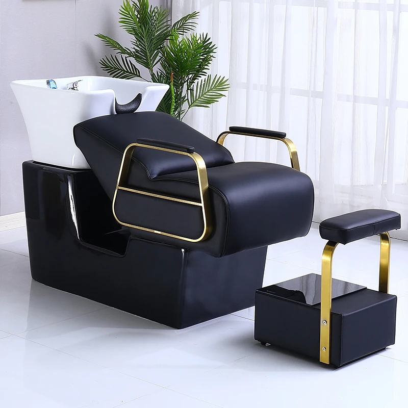 

beauty comfortable hair salon furniture barber shop massage washing basin bowl shampoo chair