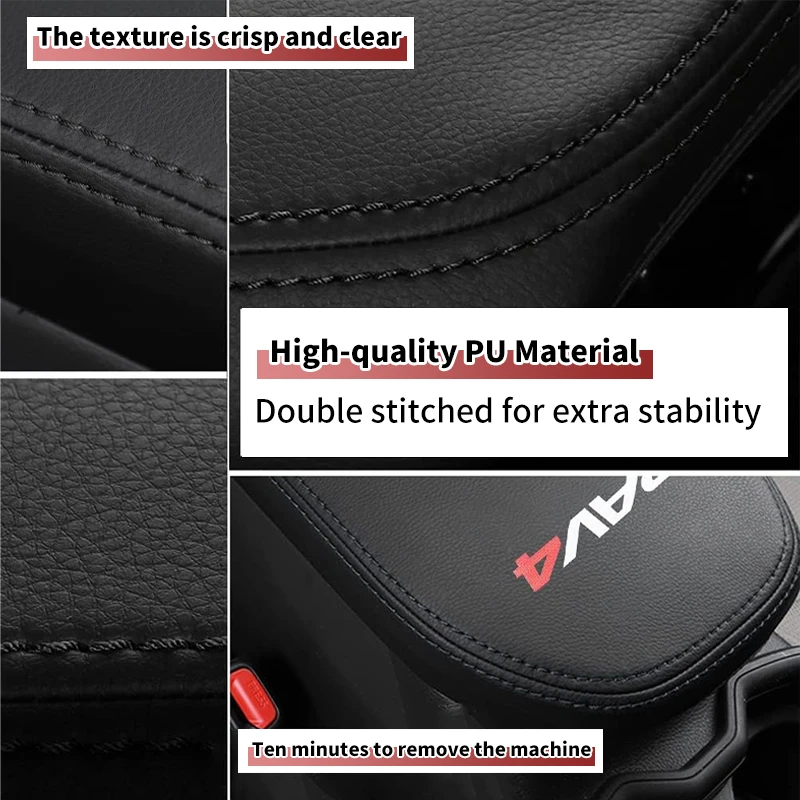 Car Center Console Armrest Box Protector Pad Storage Mat For Toyota RAV4 RAV 4 2019 2020 2021 2022 2023 2024