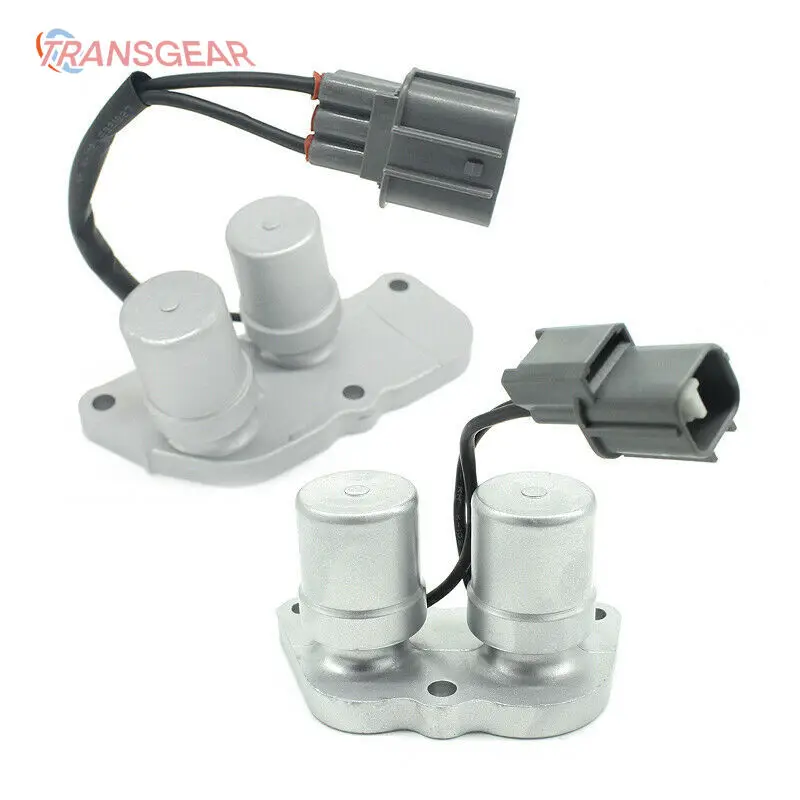 

2PCS Transmission Set Shift Control Lock Up Solenoids Fits For Honda Accord AT l4 28200-PX4-014 28300-PX4-003