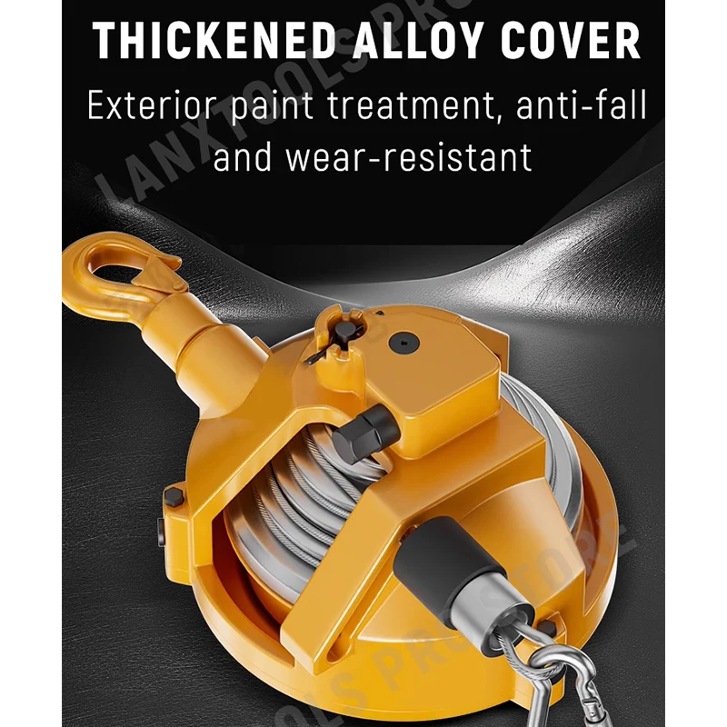 Heavy Duty Spring Balancer Adjustable Tension Balancer Retractable Tool Holder Loaded 20kg 30kg 40kg Adjustable Spring balancer