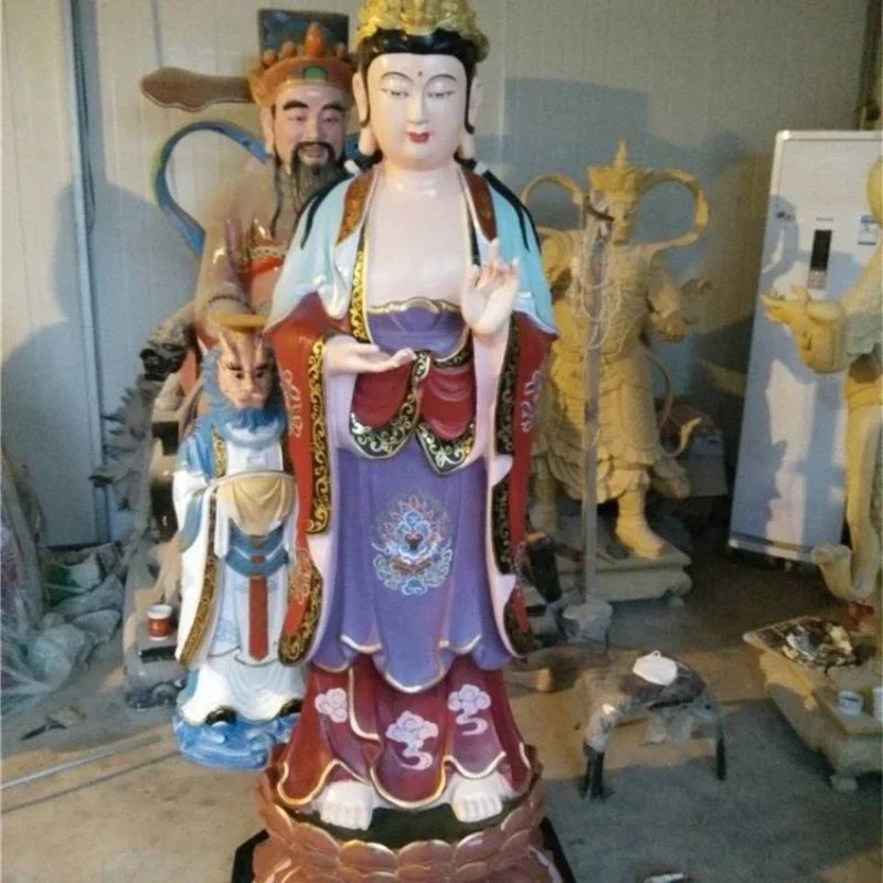2.3 meters sculpture, seated portrait painting