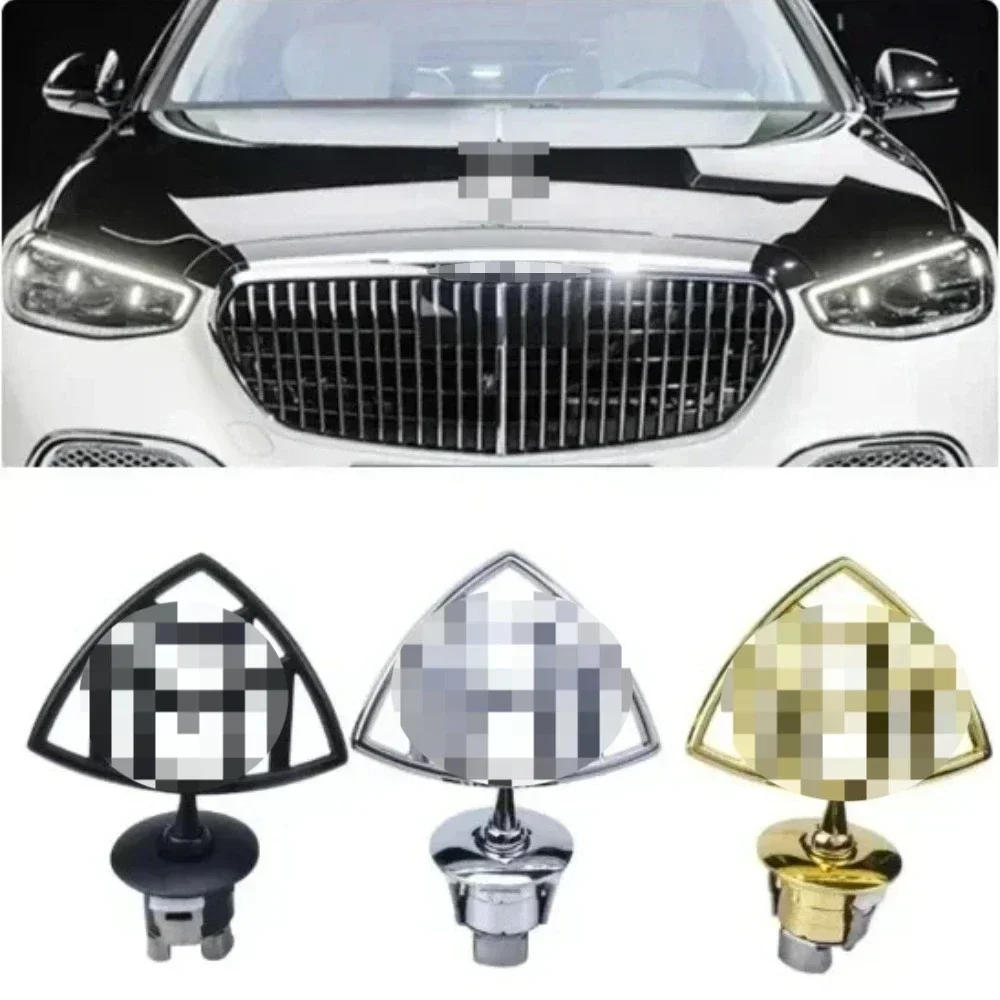

Car Hood Logo Emblem Badge Replace Sticker For Benz Maybach GLS S Class S560 S600 S650 S680 GLS600 W205 W212 W213 W222 W221 W223