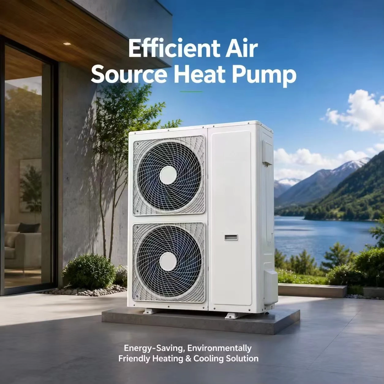 Greenhouse Heating Heat Pump Constant Temp Equipment for Flower Planting