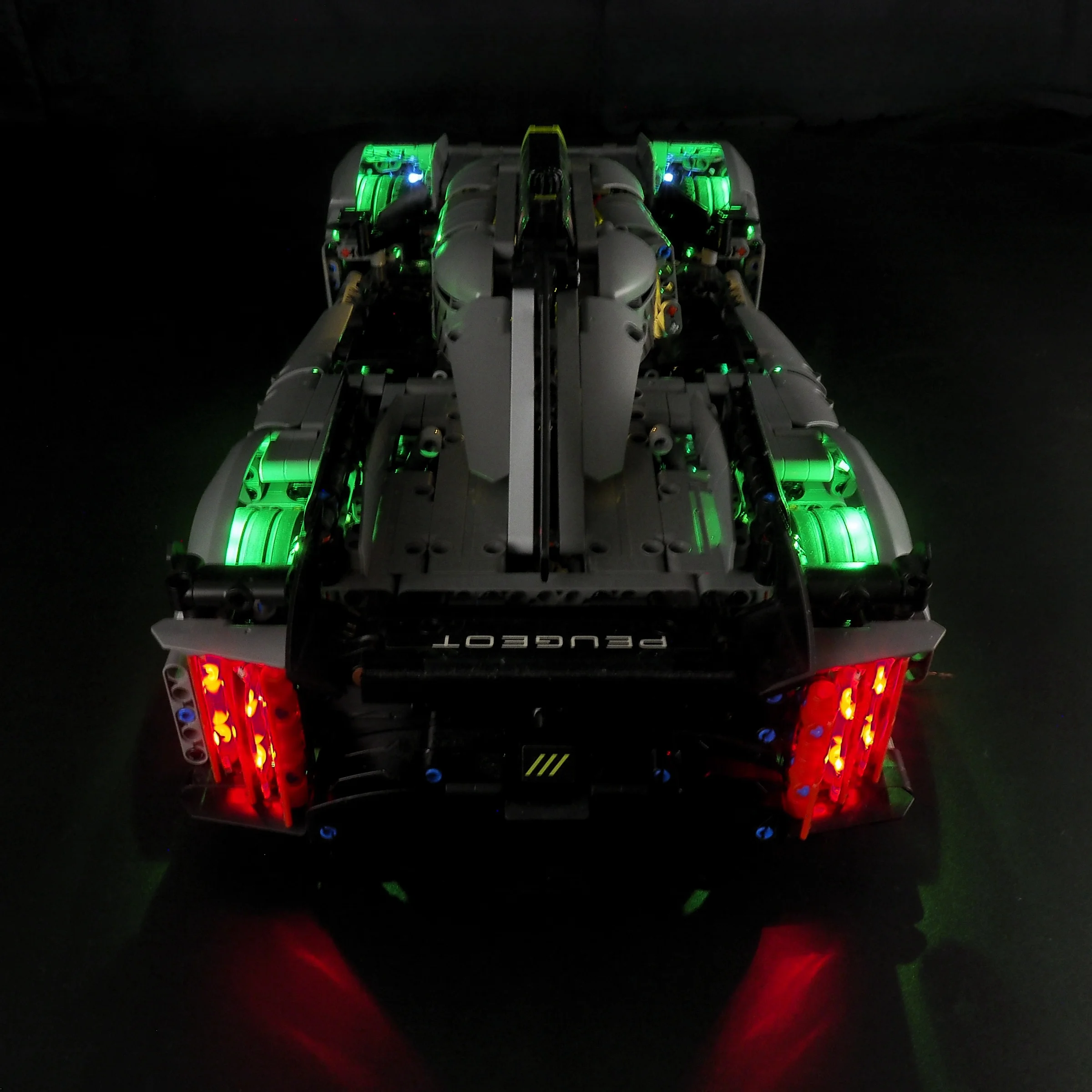 MAXCXT LEDライトセット テクニック レゴ 42156 プジョー 9X8 24時間 ル・マン カー DIY装飾ランプ レゴビルディングブロックは含まれません