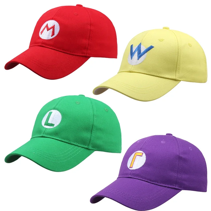 Baseball Cap Cute Cartoon Embroidery Adjustable Sunshade Hat