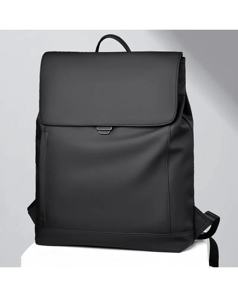 

Olive Green Flap Top Business Laptop Backpack with Sleek Design Water Resistant Fabric Suitable for Office Commute Work Trips