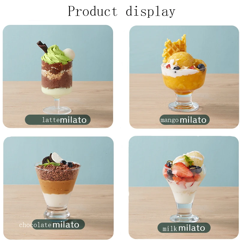 500ml Automatic Italian Ice Cream Machine Maker Mini Roll Soft Serve Hard Household Full Sorbet Fruit Dessert Yogurt