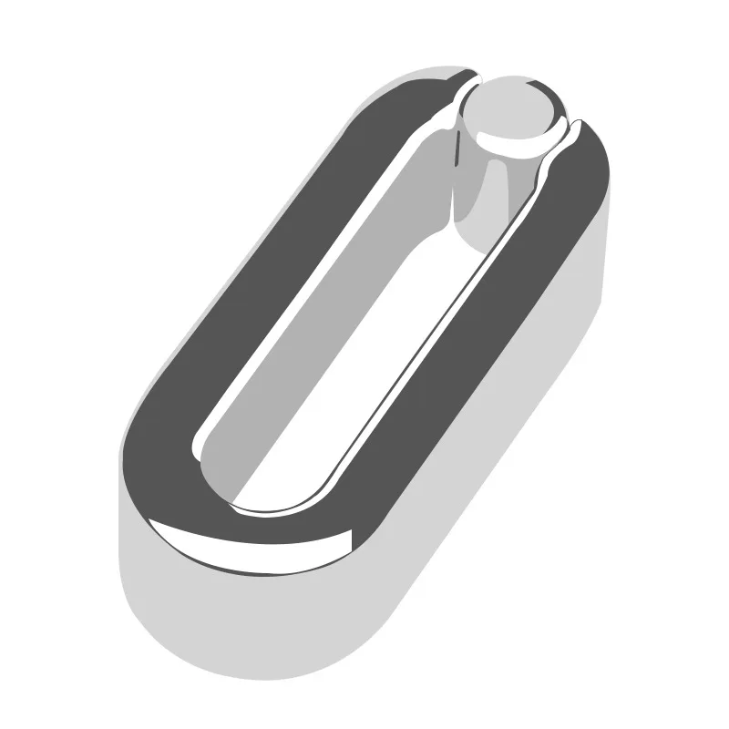 Flat Metal Scrotum Pendant Ball Stretchers Testis Weight Penis Restraint Stainless Steel Cock Lock Ring Male Chastity Bdsm Men - view 2